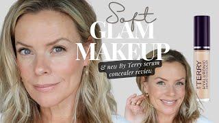 Soft glam makeup and I review the new By Terry Serum Concealer