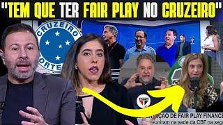 FAIR PLAY DO CRUZEIRO?? IMPRENSA CHOCADA E COM MEDO DO CRUZEIRO! "UMA SACANAGEM A SAF COM OS OUTROS"