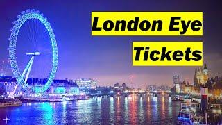 How to purchase London Eye Tickets 