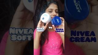 which one?... Rating Nivea Soft vs Nivea cream moisturizer #shorts #shortvideo #short