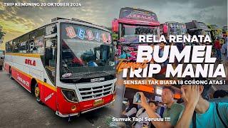 [ NAIK UNIT PALING GA BIASA DI TRIP MANIA !] BUS BUMEL 18 CORONG ! Rela Renata Trip Karanganyar