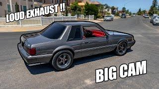 1992 Foxbody Mustang Coupe walk around ( rare color combo )