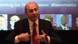 A lecture by Traian Băsescu, President of Romania (in English)