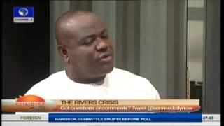 Amaechi's Defection To APC Is Root Of Rivers State Crisis -- Wike Pt.1