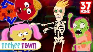 Halloween Songs For Kids | Chumbala Cachumbala & More Spooky Songs For Kids By Teehee Town