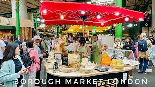 LONDON WALK 2024 | London Summer Walking Tour | Borough Market to Big Ben [4K HDR]