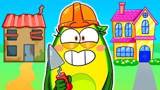 Oh No! Avocado Sold His First House?!  | Poor vs Rich Makeover & Secret Room