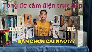 Tư vấn chọn tông đơ cắt tóc cắm điện trực tiếp