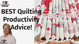 BEST Quilting Productivity Advice, FQS Sew Sampler Reveal, the Stitchuation Room, 2/3/25