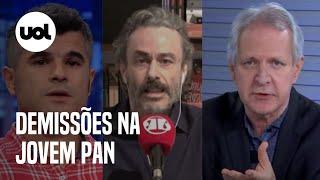 Augusto Nunes, Fiúza e Guga Noblat são demitidos da Jovem Pan