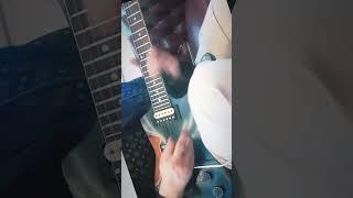 Blues guitar rick in E Dean ML  Dimebolt ブルースギターソロ