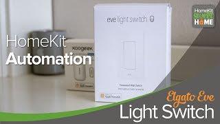 HomeKit Automation with Eve Light switch and Koogeek Door and Window Sensor