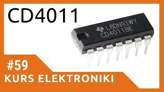 ZIZ #59 Układ CD4011 [Kurs elektroniki dla początkujących]