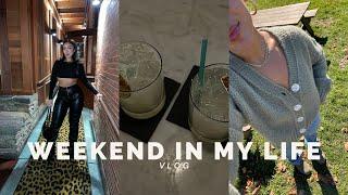 weekend in my life | fall vlog, girls night, farmers market, sunday reset