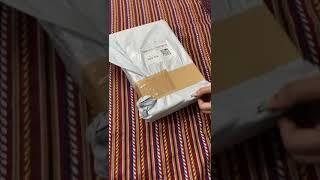 Editha silks pure kanjivaram tissue silk saree customer unboxing|kanchipuram silk saree unboxing