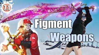 All NEW 7.1 Figment Weapons & Wintertide Gear | 4K UHD