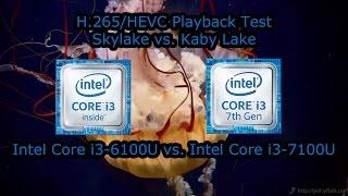 H.265/HEVC Playback Comparison - Skylake vs. Kaby Lake