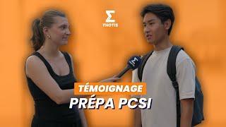 Prépa PCSI : Témoignage étudiant