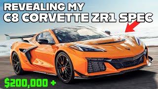 REVEALING the Incredible Spec of my 2025 C8 Corvette ZR1 (Most Expensive Corvette EVER)