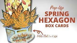 POP-UP Spring Hexagon Box CardS | NO SPECIALITY DIES NEEDED!!!