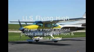 Come Fly with LadyLibertyStacker and Her Newly Licensed Pilot Son!