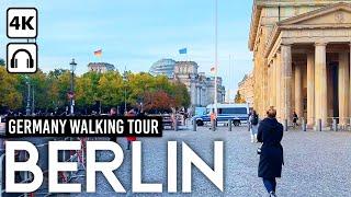 BERLIN, Germany  Experience The Capital in Autumn | 4K Walking Tour