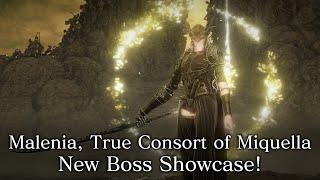 NEW Malenia, True Consort of Miquella Boss Showcase (Elden Ring The Garden of Eyes DLC Mod)