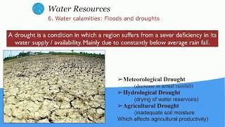 Water Resources - Environmental Studies