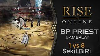 Battle Priest 1 vs 8 Atıyor. !!! SekiLBiRi - VOL 01 Rise Online PK