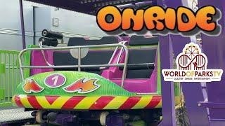 Wild Mouse - Bufkens (Onride POV) Kirmes Winterfoor Aalst 2025 – Achterbahn – Spinning RollerCoaster