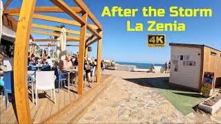 La Zenia, Costa Blanca, Spain⎮After the Storm⎮Sunseekers Flock Back To The Beach⎮Walking Tour 