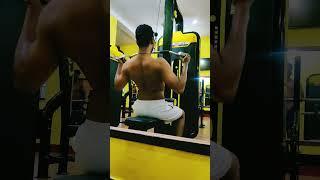 Neutral wide grip lat pulldown 