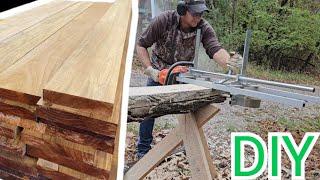 Amazon's Cheapest Chainsaw Mill | DIY Lumber