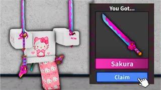 Get a FREE Sakura Knife in MM2 - You WON'T Believe How Easy It Is!