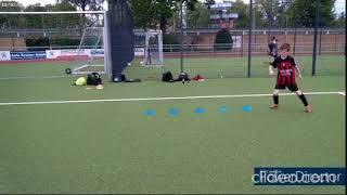 Fußballtraining mit Kindern - Paßspiel und Paßgenauigkeit + Ballan- und Ballmitnahme