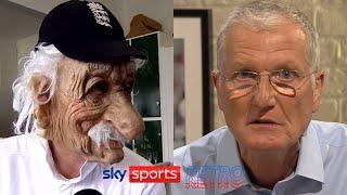 Bob Willis reacts to Joe Root's impression of him