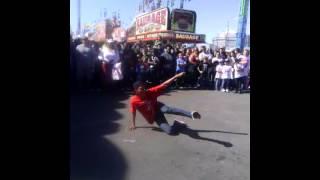 Breakdancers at the florida state fair