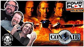 CON AIR: Murderous maniacs, an epic ensemble cast, & plain dumb fun - Four Play Ep. 16 (90's Action)