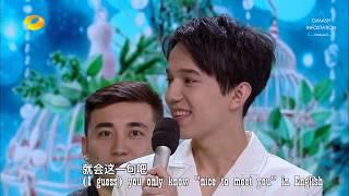 【Eng Sub】Dimash:"Every guy likes to give flowers to girls."——On Tian Tian Xiang Shang Talk show