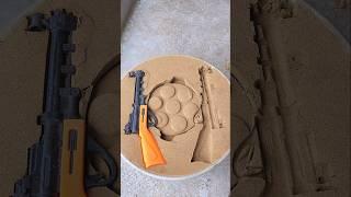 #amazing #satisfying #art #experiment #diy #asmr صنعات من صهر المعادن صب علي الرمال