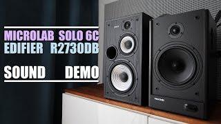 Edifier R2730DB vs Microlab Solo 6C  ||  Sound Demo w/ Bass Test