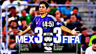 Resumen y Goles Completo • Leyendas de México 3 vs Leyendas de FIFA 3