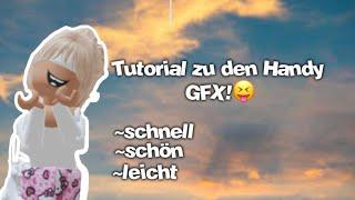 Selber GFX auf den Handy/IPad machen !🫶