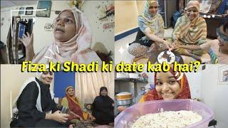 Fiza ki Shadi ki date final hogyi?Ammi k bestfriend gaon se aaye| Arabian Pudding ki full recipe