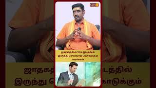 ஜாதகத்தில் 10'ம் இடத்தில்  இருந்து செவ்வாய் கொடுக்கும் பலன்கள் | Astro Sri Varshen | Bakthi Plus