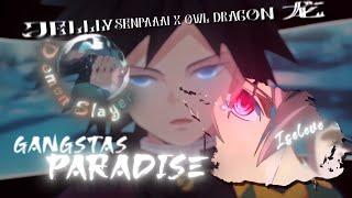 50K JELLY's OPEN COLLAB - Gangstas Paradise [Demon Slayer x Iseleve] *AMV-EDIT* 4K HD