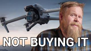 Why we didn’t buy the DJI Air 3S as professional drone pilots...