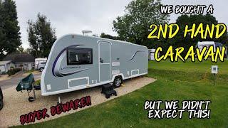 We bought a used caravan -  But we didn't expect this!