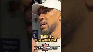 GUTTED Anthony Joshua FIRST Words after KO Loss to Dubois!