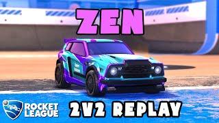 zen Ranked 2v2 POV #576 - zen & ExoTiiK VS dralii & ringa - Rocket League Replays